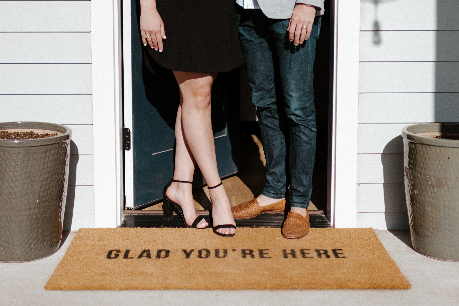 Welcome doormat